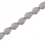 Top Facett Perlen tropfenform 3x6mm Greige topaz opal
